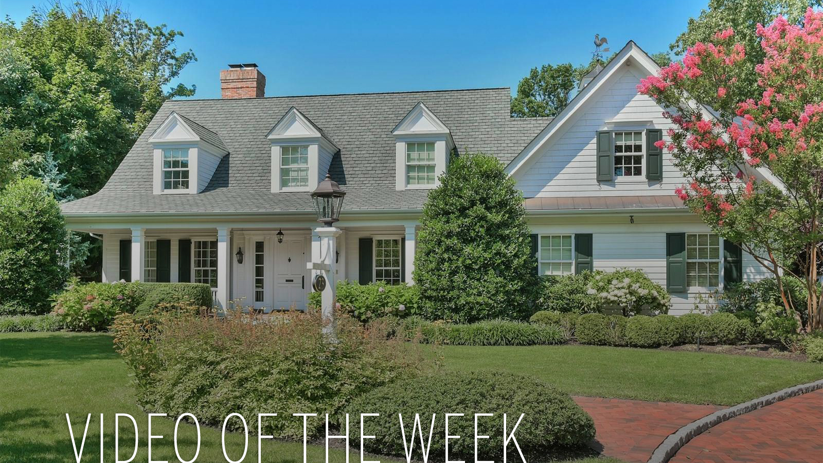 Video of the Week Tranquil ColonialInspired Home in Montclair, New