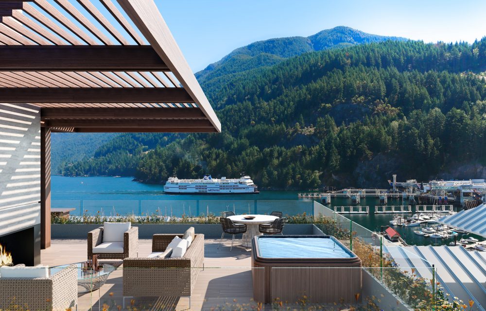 New Development Spotlight Horseshoe Bay in West Vancouver, British