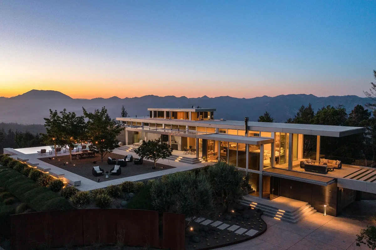 Video of the Week A Modern Mountain Home in St. Helena, California