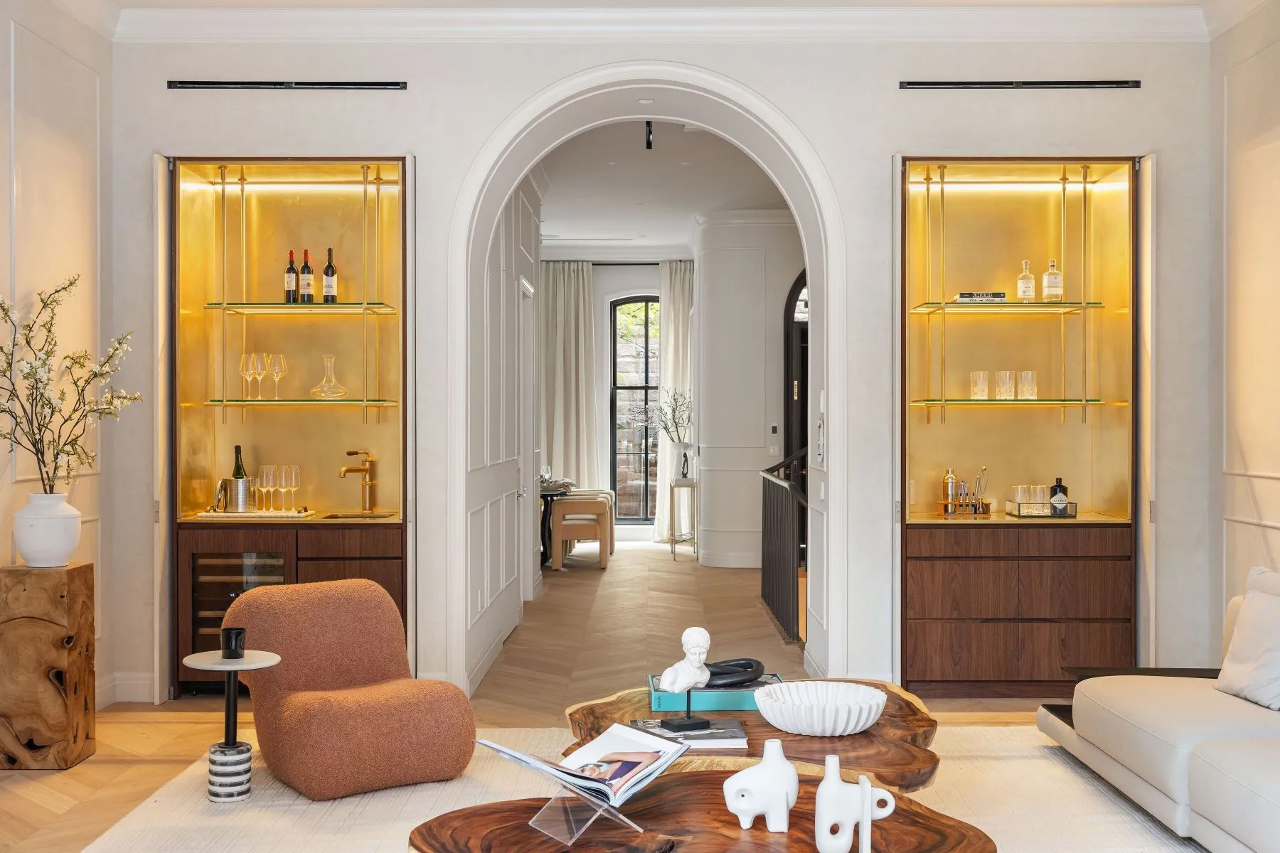 Inside a Sophisticated Greenwich Village Townhome