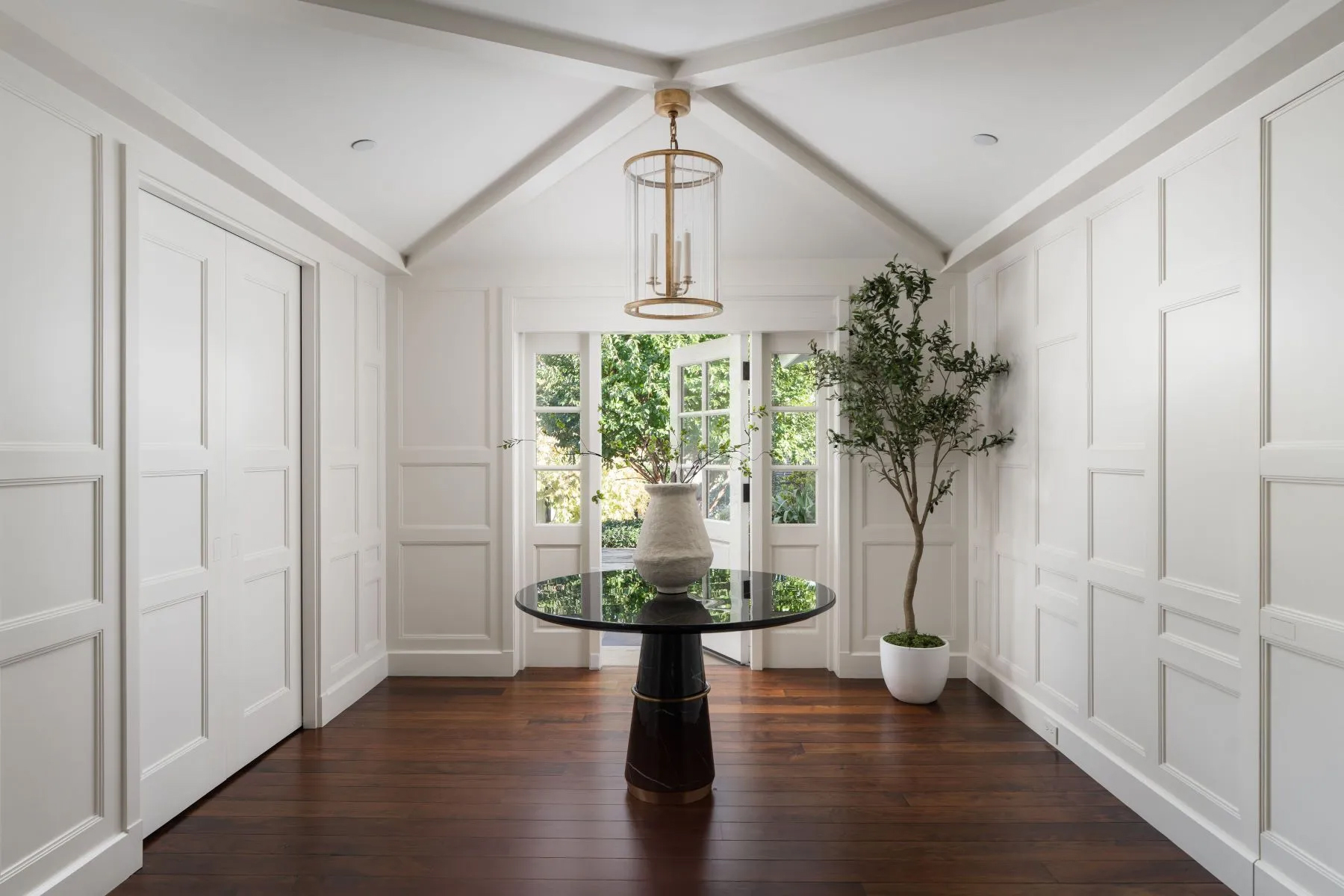 Entry in a Montecito, California Home