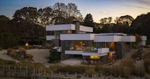 contemporary coastal home