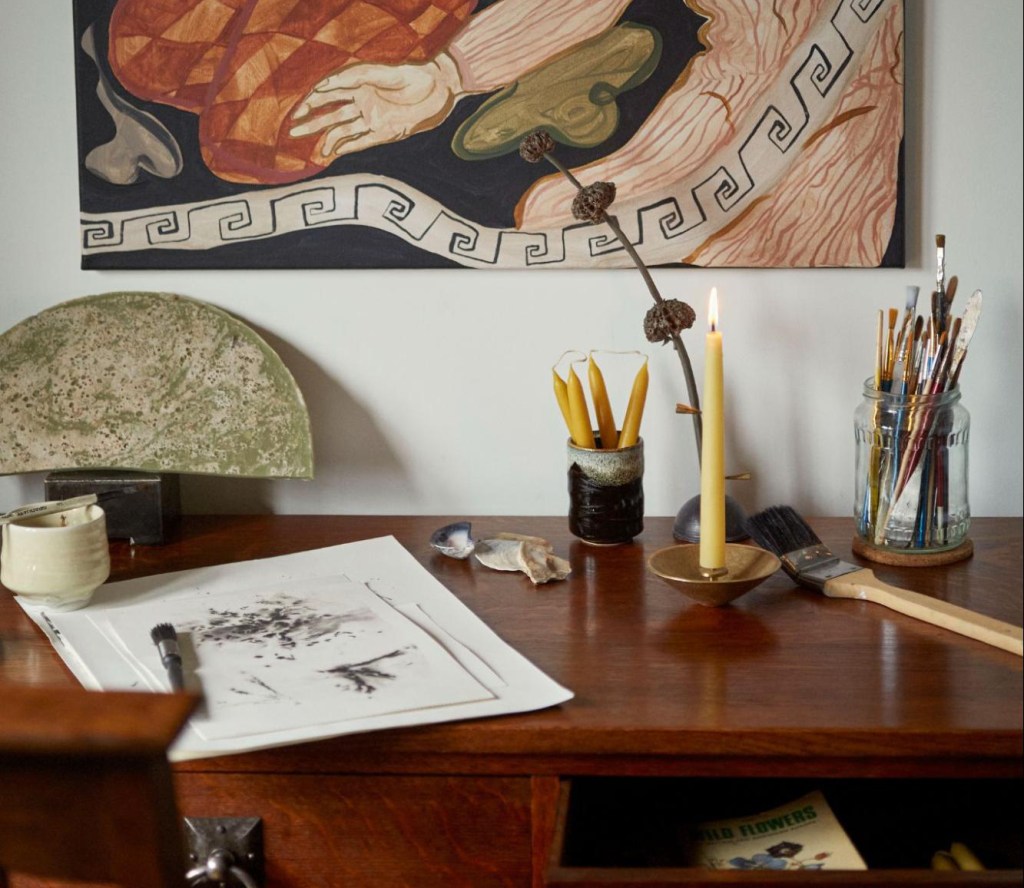 Start your day with a candle, says Lola Lely of Wax Atelier candlemakers. Photograph: Wax Atelier