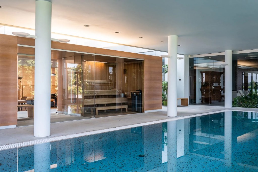 sauna and indoor pool in Latvia