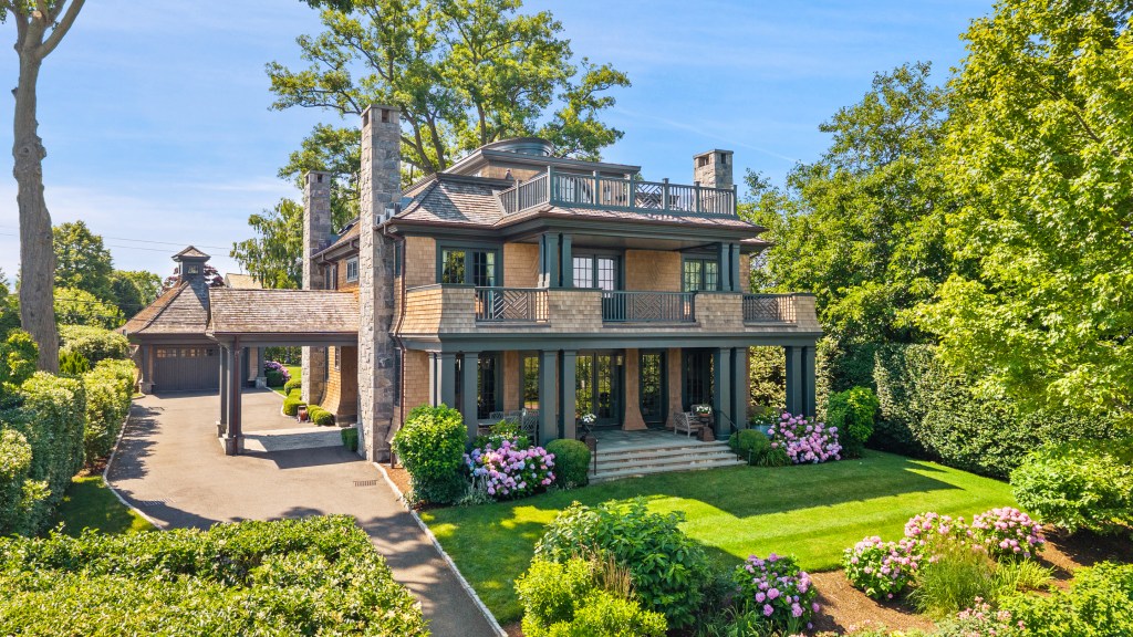 exterior of Greenwich, CT home