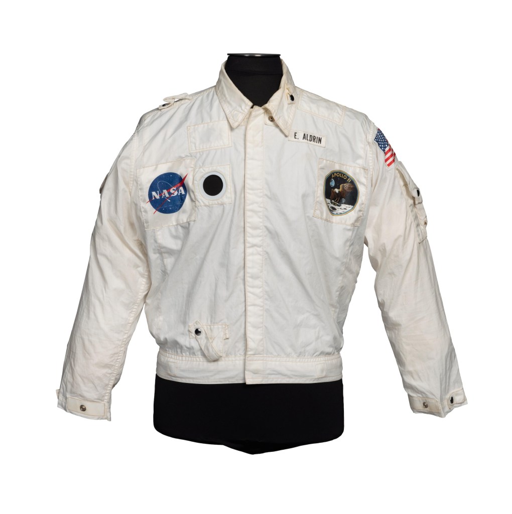 Buzz Aldrin's inflight coverall jacket from Apollo 11 mission