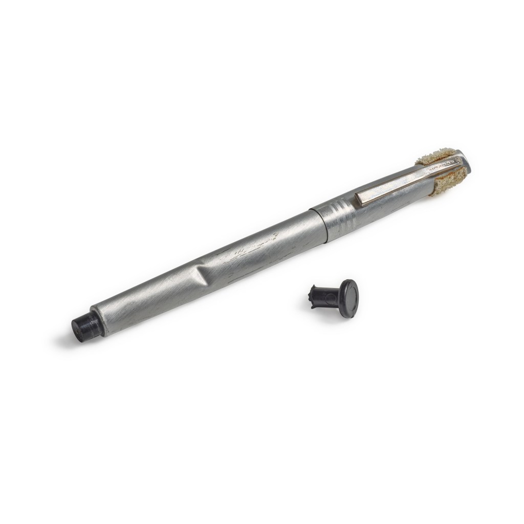 Pen that saved the Apollo 11 mission on auction at Sotheby's New York