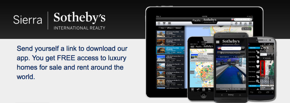 Search for Homes Anywhere with the SierraSIR Mobile App