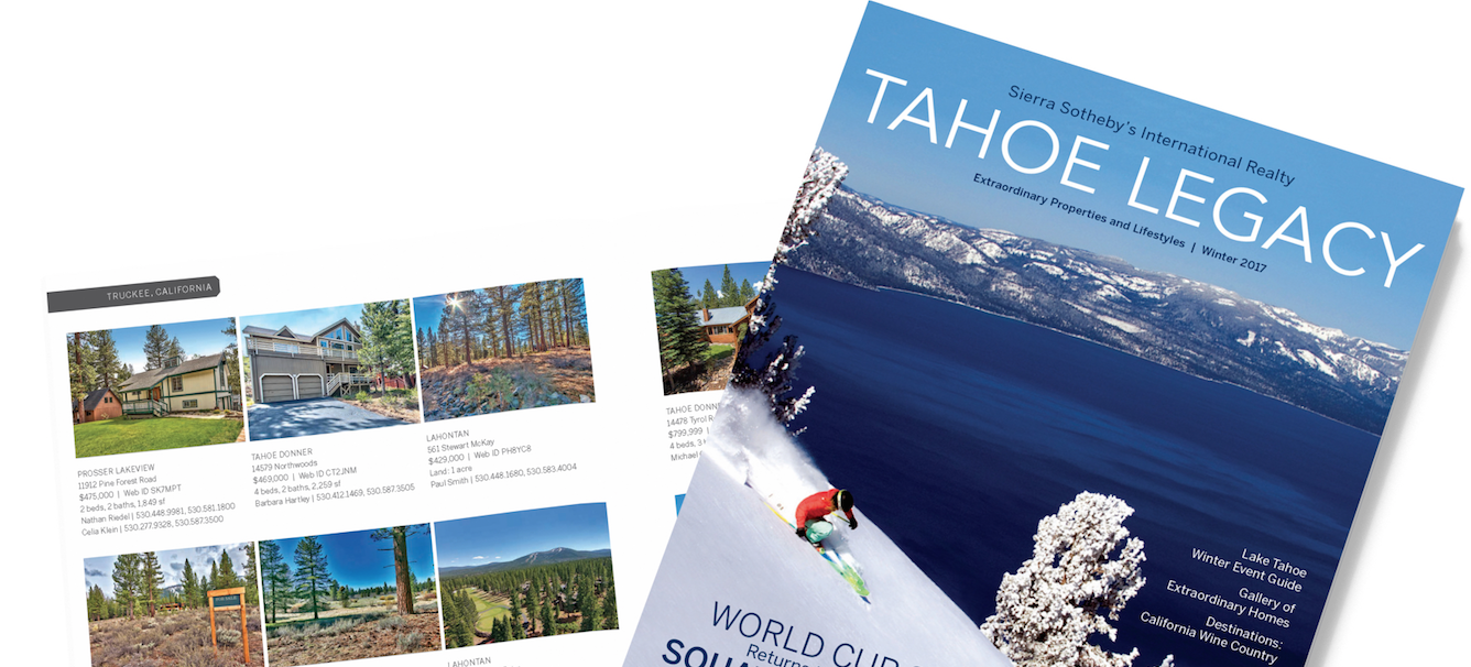 Tahoe Legacy magazine – Guide to Lake Tahoe Real Estate