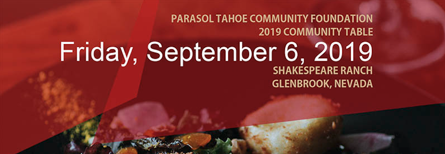 Parasol Community Table Dinner- Sept 6, 2019