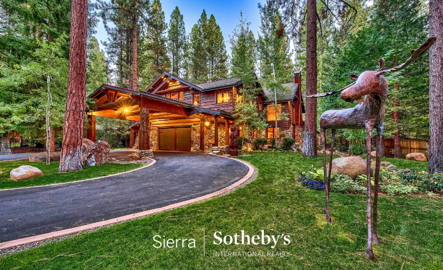 Award Winning Lodge-Style Home Hits Market in Incline Village