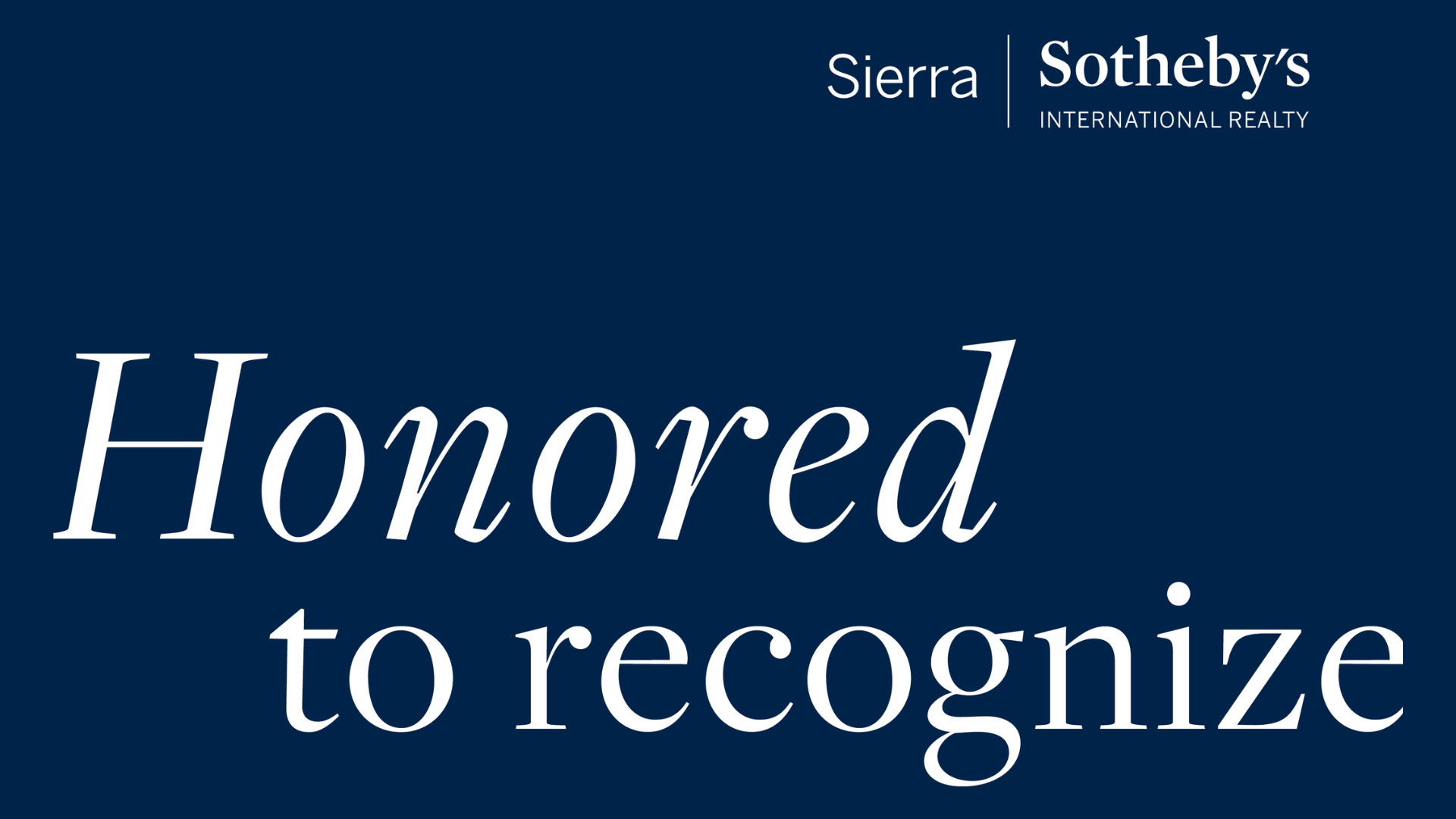 Sierra Sotheby’s International Realty’s 2025 Top 15 Advisors
