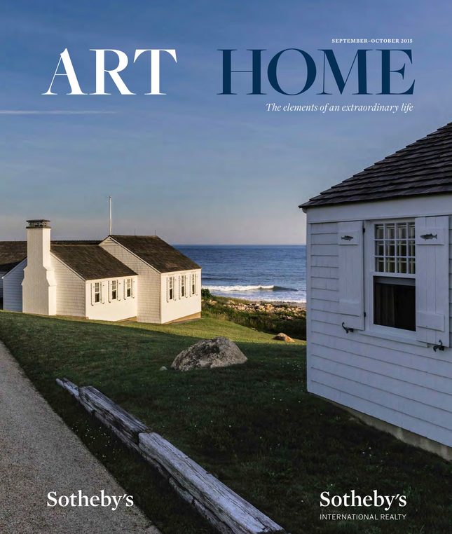 ART + HOME, SEPT-OCT 2015 EDITION