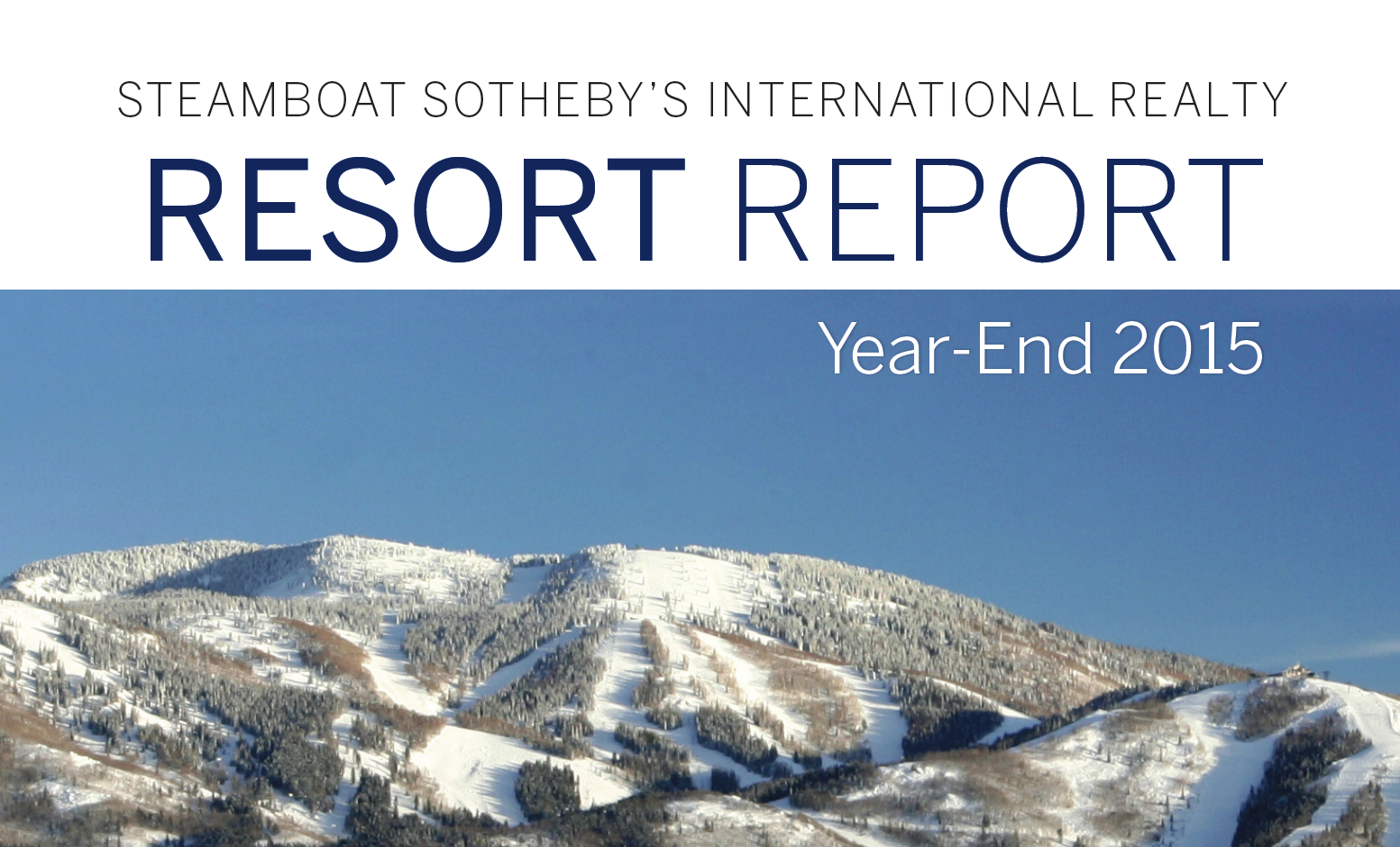 2015 RESORT COMPARISON REPORT
