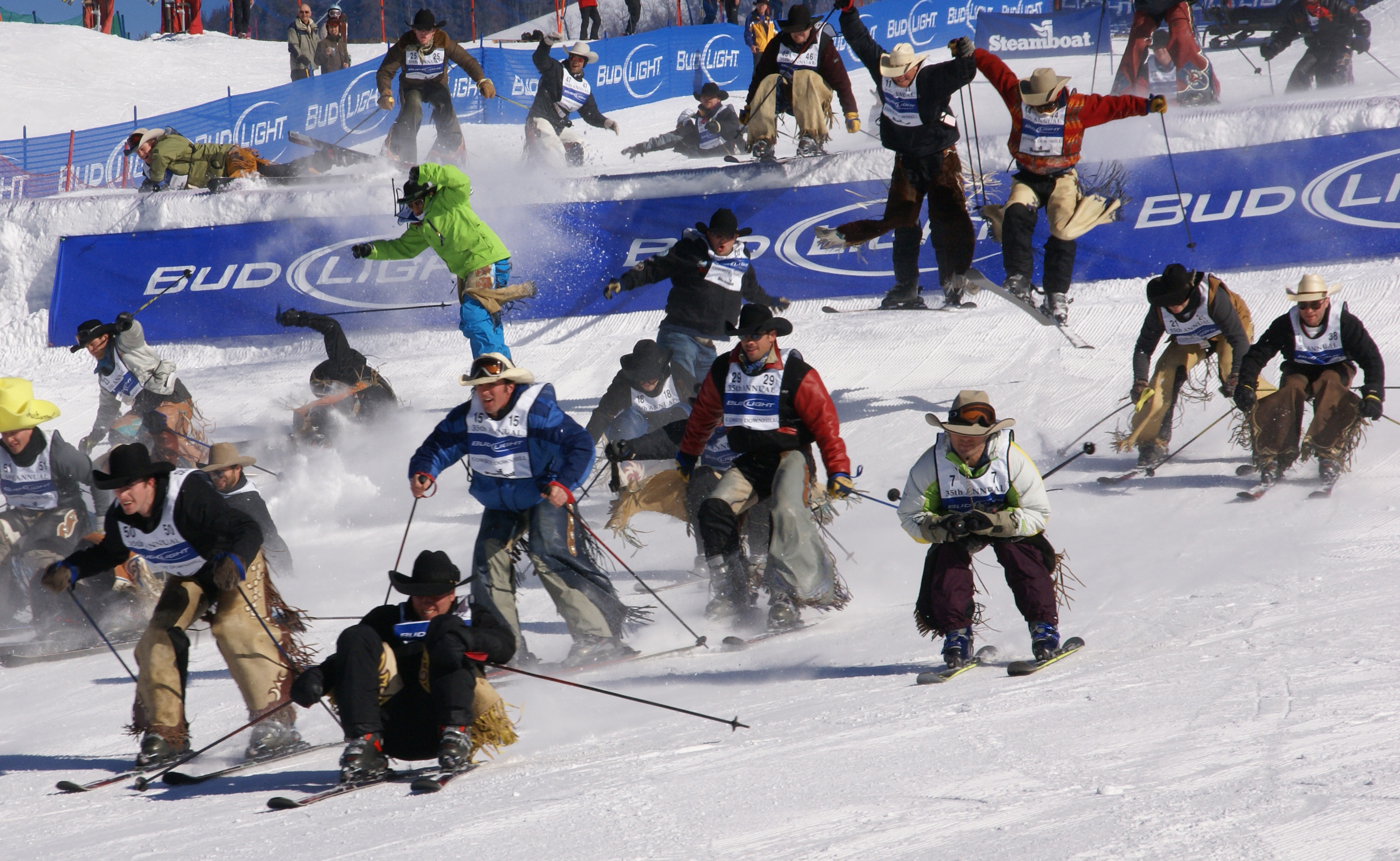 46TH ANNUAL COWBOY DOWNHILL