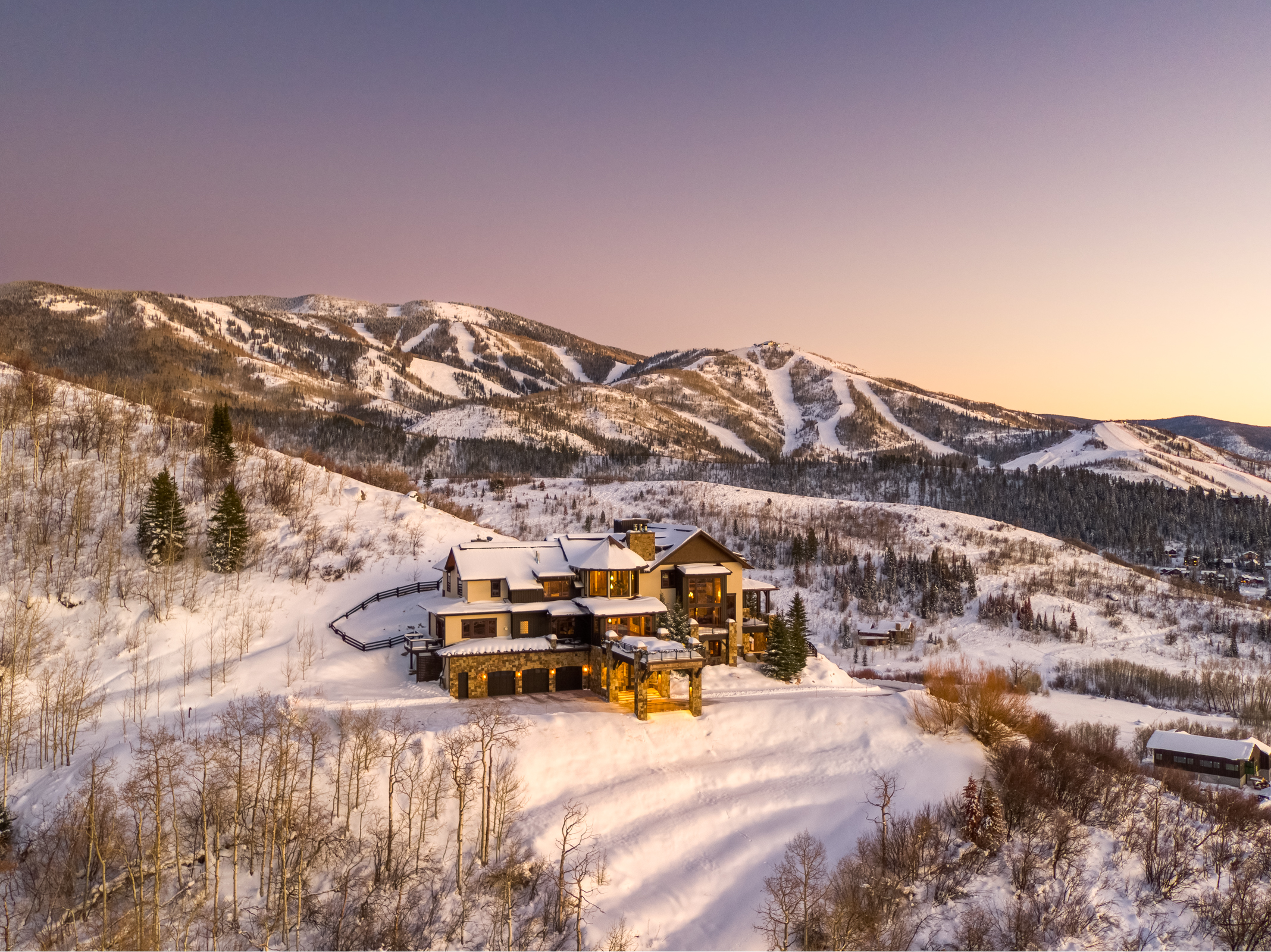 CHASING WATERFALLS: STEAMBOAT’S PREMIER LEGACY HOME AT FISH CREEK FALLS