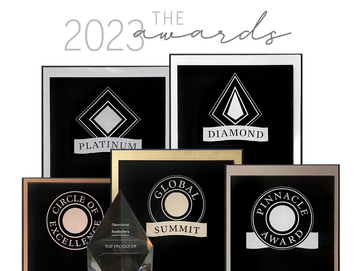 Steamboat Sotheby’s International Realty Brokers Recognized for 2023 Achievements